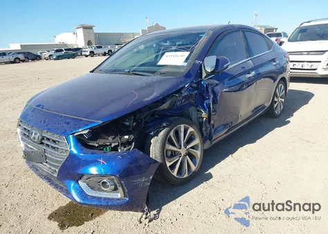 2018 Hyundai Accent Limited z USA, uszkodzony, nr VIN 3KPC34A33JE018604